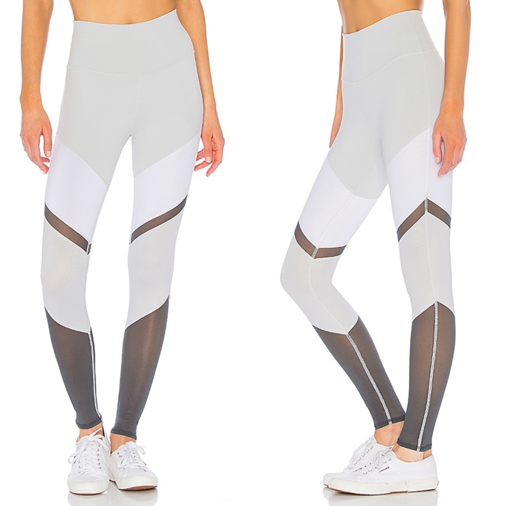 Alo Yoga High Waist Sheila Legging Dove Grey Medium